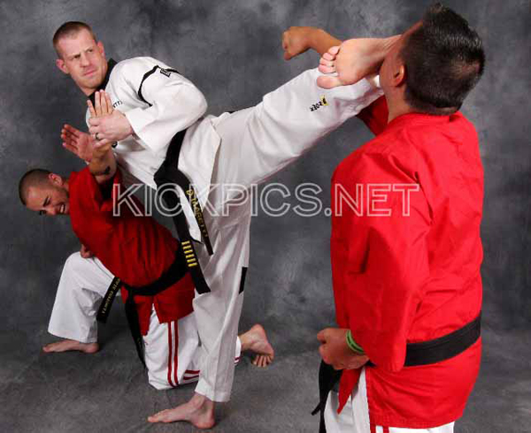 Kickpics Red KICKPICS - home of the hottest martial arts kicking photos on the planet.